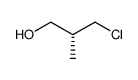 (2R)-3-chloro-2-methylpropan-1-ol Structure