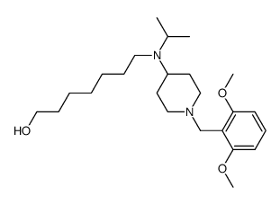 7-{[1-(2,6-dimethoxybenzyl)piperidin-4-yl]isopropylamino}hept-1-ol Structure
