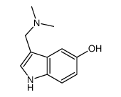 3-[(dimethylamino)methyl]-1H-indol-5-ol Structure