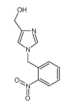 N1-(2-Nitrobenzyl)-4-hydroxymethylimidazole Structure