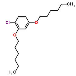 1-Chloro-2,4-bis(hexyloxy)benzene structure