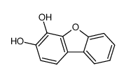 dibenzofuran-3,4-diol Structure