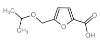5-Isopropoxymethyl-furan-2-carboxylic acid Structure