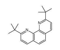 2,9-ditert-butyl-1,10-phenanthroline结构式