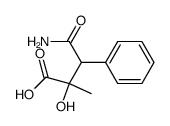 2-hydroxy-2-methyl-3-phenyl-succinamic acid Structure