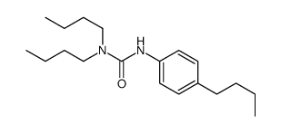 1,1-dibutyl-3-(4-butylphenyl)urea Structure