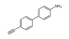 4-(4-ethynylphenyl)aniline结构式