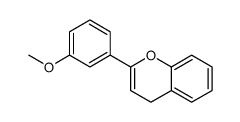 2-(3-methoxyphenyl)-4H-chromene Structure