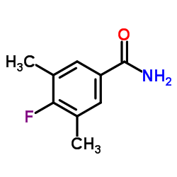 4-Fluoro-3,5-dimethylbenzamide Structure