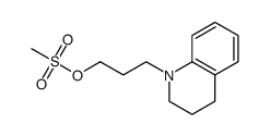 3-(3,4-dihydroquinolin-1(2H)-yl)propyl methanesulfonate结构式