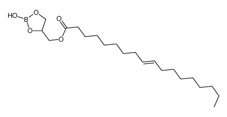 9-Octadecenoic acid (Z)-, (2-hydroxy-1,3,2-dioxaborolan-4-yl)methylester structure