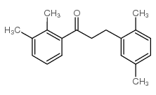 2',3'-DIMETHYL-3-(2,5-DIMETHYLPHENYL)PROPIOPHENONE structure