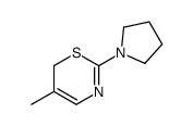 5-methyl-2-pyrrolidin-1-yl-6H-1,3-thiazine Structure