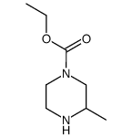 1-Piperazinecarboxylicacid,3-methyl-,ethylester(7CI,9CI)结构式