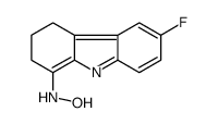 N-(6-fluoro-3,4-dihydro-2H-carbazol-1-yl)hydroxylamine结构式
