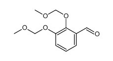 Benzaldehyde, 2,3-bis(methoxymethoxy) Structure