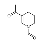 1(2H)-Pyridinecarboxaldehyde, 5-acetyl-3,4-dihydro- (9CI) Structure