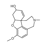 6-methoxy-10-methyl-galantham-1-en-3-ol结构式