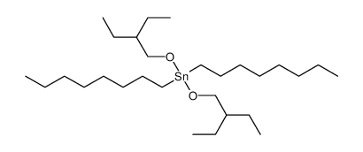 dioctyl-bis(2-ethylbutyloxy)tin结构式