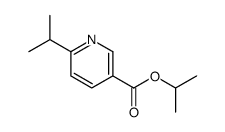 propan-2-yl 6-propan-2-ylpyridine-3-carboxylate Structure
