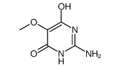 4(3H)-Pyrimidinone, 2-amino-6-hydroxy-5-methoxy Structure