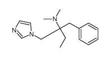 2-benzyl-1-imidazol-1-yl-N,N-dimethylbutan-2-amine Structure