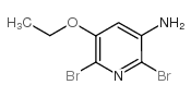 2,6-Dibromo-5-ethoxypyridin-3-amine picture