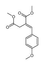 dimethyl 2-[(4-methoxyphenyl)methylidene]butanedioate Structure