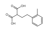 (2-methyl-phenethyl)-malonic acid Structure