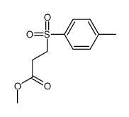 methyl 3-(4-methylphenyl)sulfonylpropanoate Structure