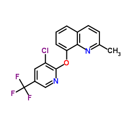 8-{[3-Chloro-5-(trifluoromethyl)-2-pyridinyl]oxy}-2-methylquinoline图片