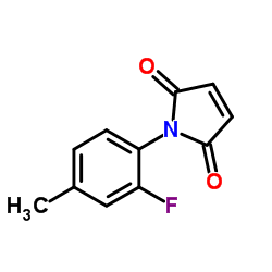 1-(2-Fluoro-4-methylphenyl)-1H-pyrrole-2,5-dione structure