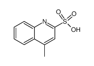 4-methyl-quinoline-2-sulfonic acid Structure