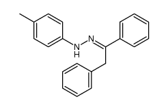 deoxybenzoin-p-tolylhydrazone Structure