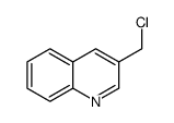 Quinoline, 3-(chloromethyl)- (9CI) Structure