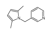 3-[(2,5-DIMETHYLPYRROL-1-YL)METHYL]-PYRIDINE structure