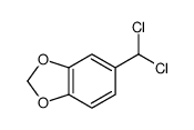 5-(dichloromethyl)-1,3-benzodioxole结构式