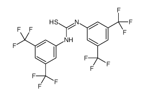 1,3-Bis[3,5-bis(trifluoromethyl)phenyl]thiourea Structure