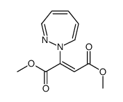 dimethyl 2-(diazepin-1-yl)but-2-enedioate Structure