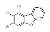 MONOBROMO-DICHLORODIBENZOFURAN structure