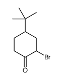 2-bromo-4-tert-butylcyclohexan-1-one Structure