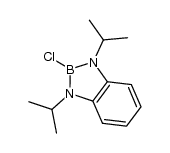 2-chloro-1,3-bis(isopropyl)benzo-1,3,2-diazaborolidine Structure