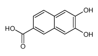 2-Naphthalenecarboxylic acid, 6,7-dihydroxy- (9CI)结构式