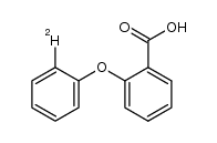 2-(2-deuterio-phenoxy)-benzoic acid结构式