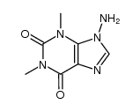 9-Aminotheophylline结构式