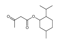 3-Oxobutyric acid menthyl ester structure