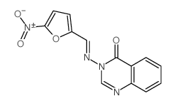 4(3H)-Quinazolinone,3-[[(5-nitro-2-furanyl)methylene]amino]- picture