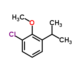 1-Chloro-3-isopropyl-2-methoxybenzene结构式