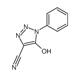 1-phenyl-4-cyano-5-hydroxy-1,2,3-triazole结构式