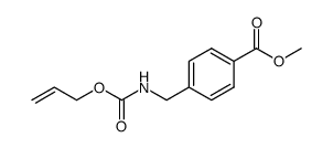 methyl 4-((((allyloxy)carbonyl)amino)methyl)benzoate Structure